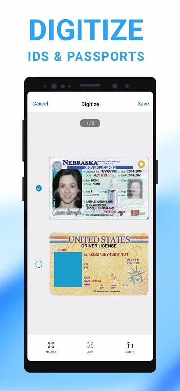 Mobile Scanner - Scanner PDF Capture d’écran 3