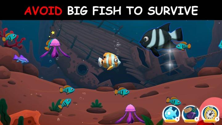 Hungry Ocean: Feed & Grow Fish スクリーンショット 2