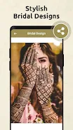 Bridal Mehndi Design App Скриншот 3