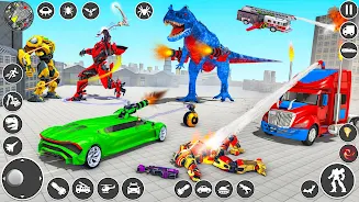 Robot Game Mobil pmk Car Games スクリーンショット 4