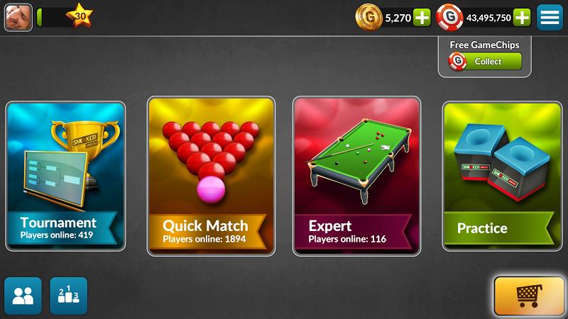 Snooker Live Pro & Six-red Captura de tela 2