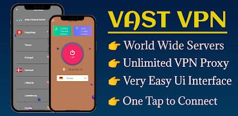 Vast VPN Pro : Fast VPN Proxy 스크린샷 1