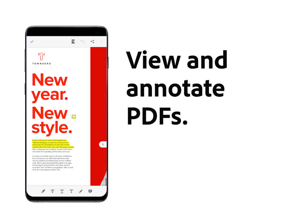 Adobe Acrobat Reader für PDF 스크린샷 4