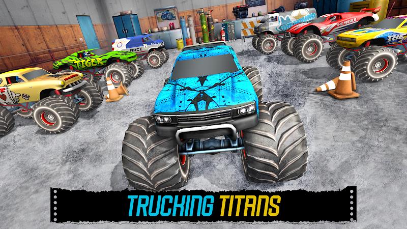 Monster Truck Parking Game 3D スクリーンショット 3