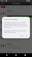 VPN Proxy OvpnSpider स्क्रीनशॉट 2