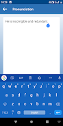 Spell Checker & Pronunciation Captura de pantalla 2
