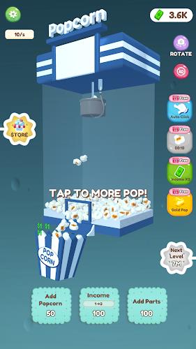 My Popcorn Store: Idle Clicker Screenshot 3