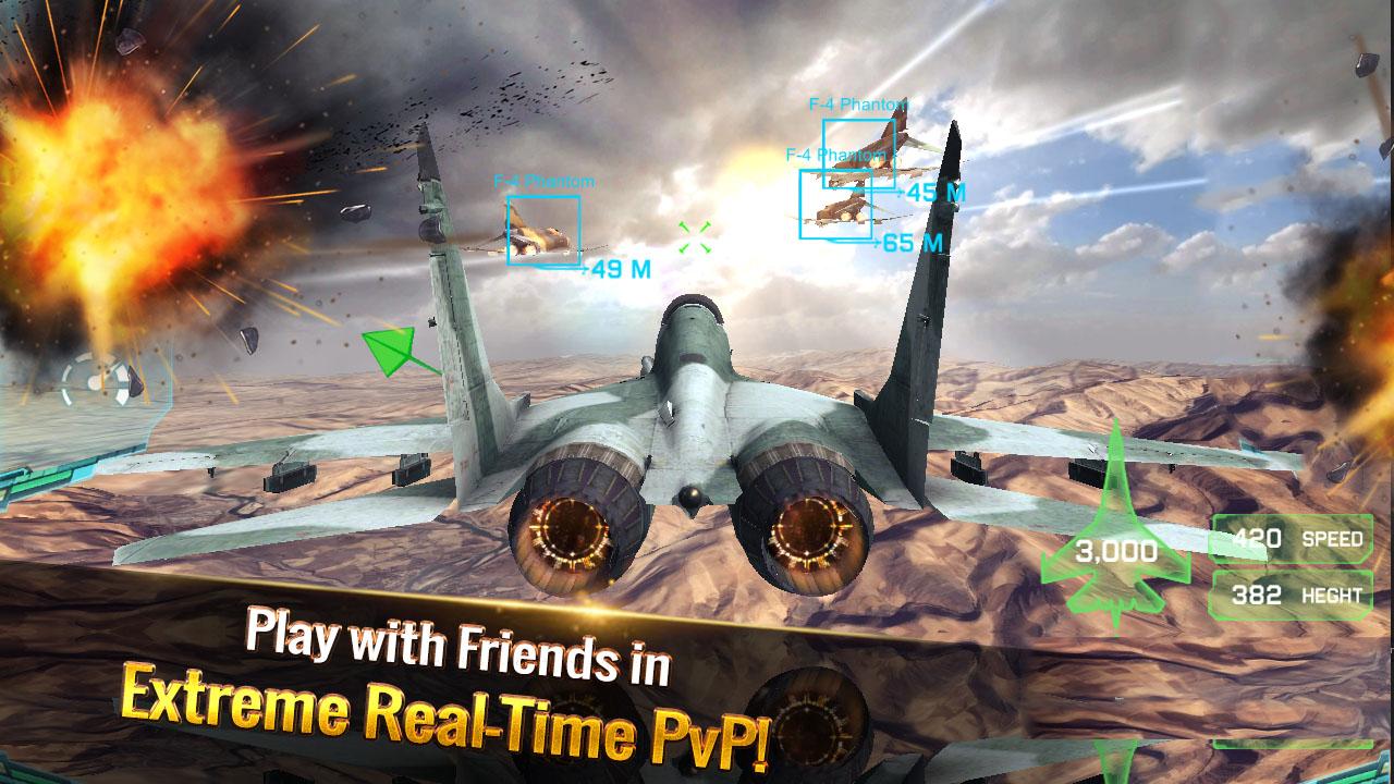 Ace Fighter: Luftkampf Screenshot 1