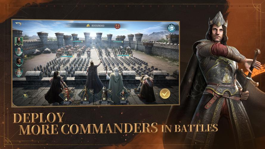 The Lord of the Rings: War Скриншот 1