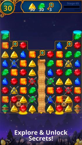 Jewels Magic: Mystery Match3 Скриншот 3