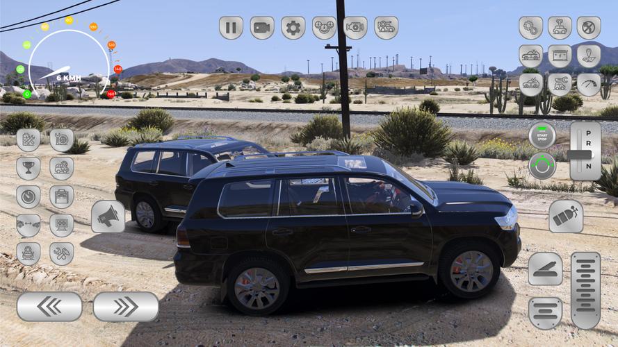 Luxury Land Cruiser Sand Drive स्क्रीनशॉट 4
