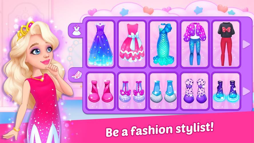 Princess girl paper House game應用截圖第2張