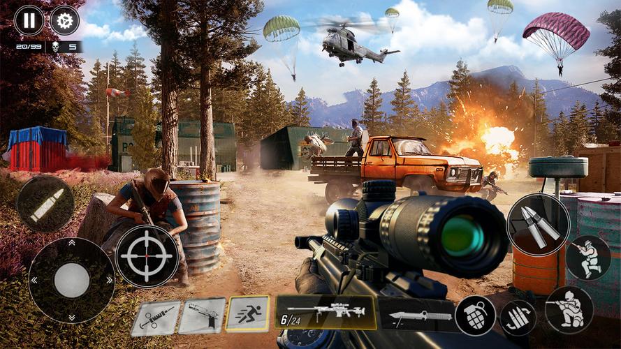 Battle Shooting FPS Gun Games Screenshot 2