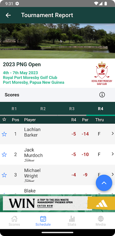PGA Tour of Australasia 스크린샷 4