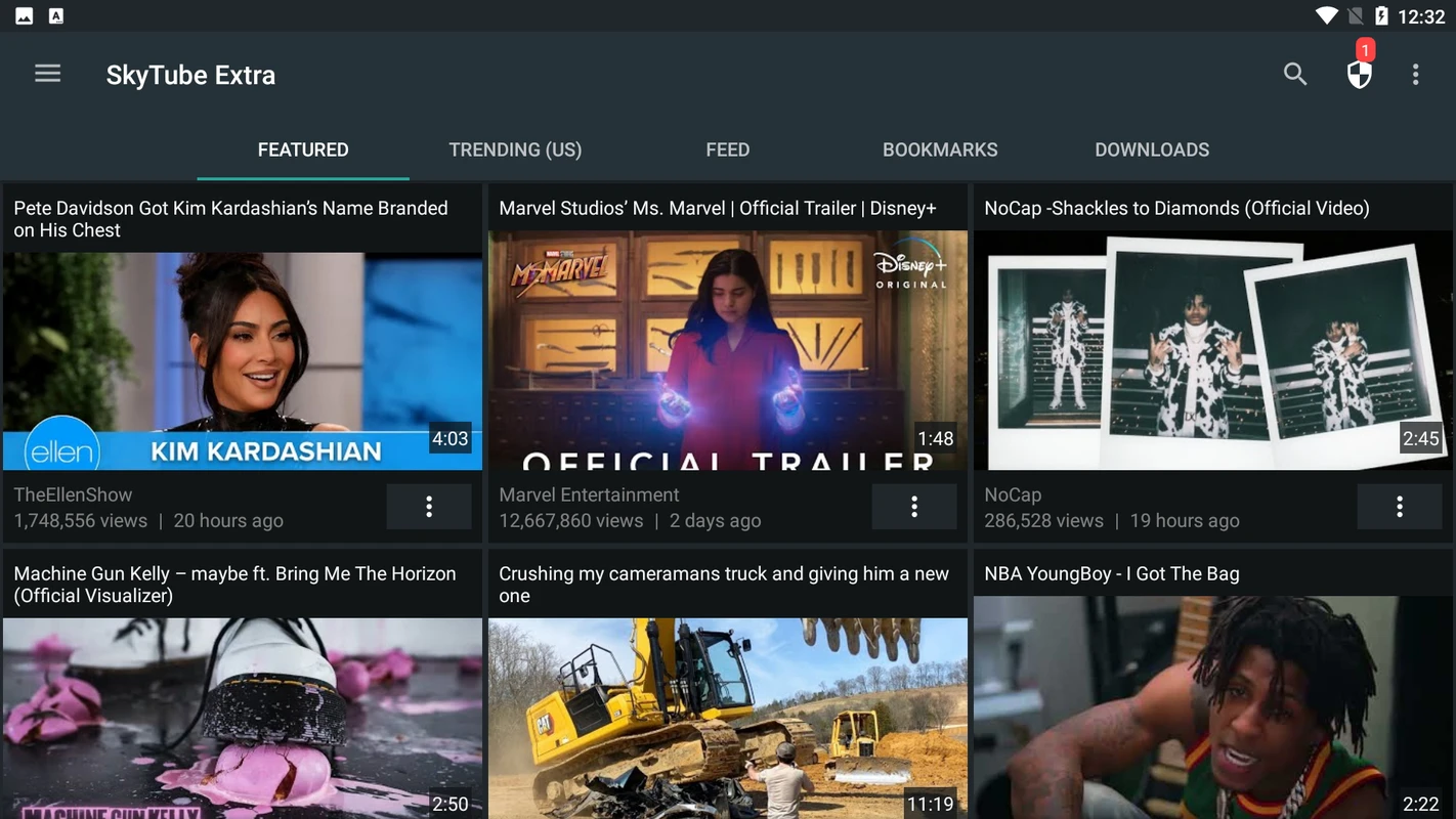 SKYTUBE Screenshot 1