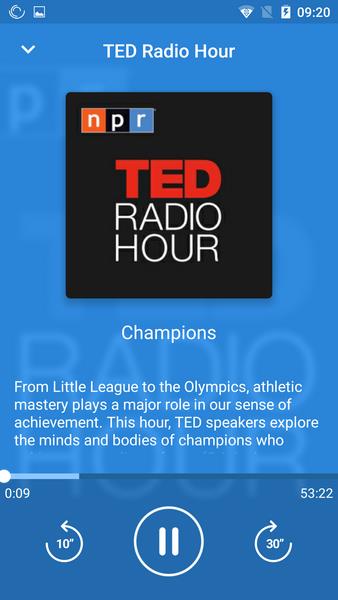 Podcast App - App de Podcasts Captura de pantalla 4