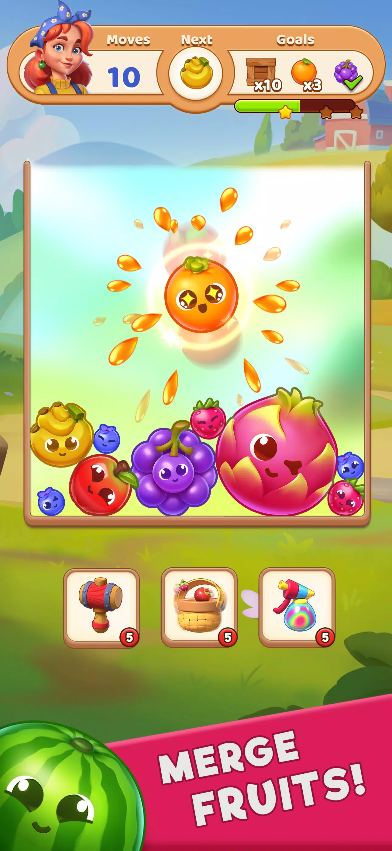FruitFall! स्क्रीनशॉट 1