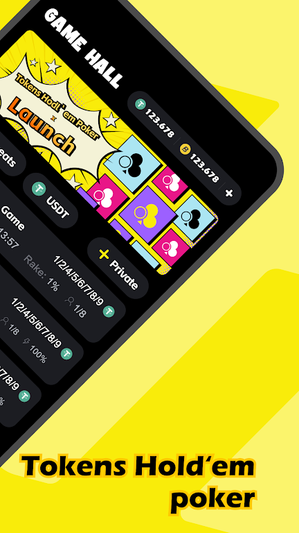 Tokens Hodl’em Poker 스크린샷 2