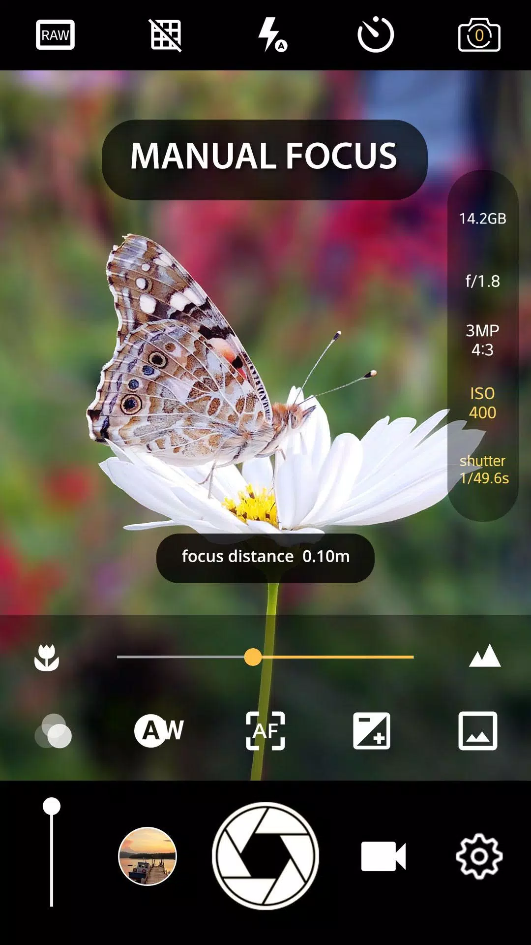 Manual Camera: DSLR Camera Pro स्क्रीनशॉट 2