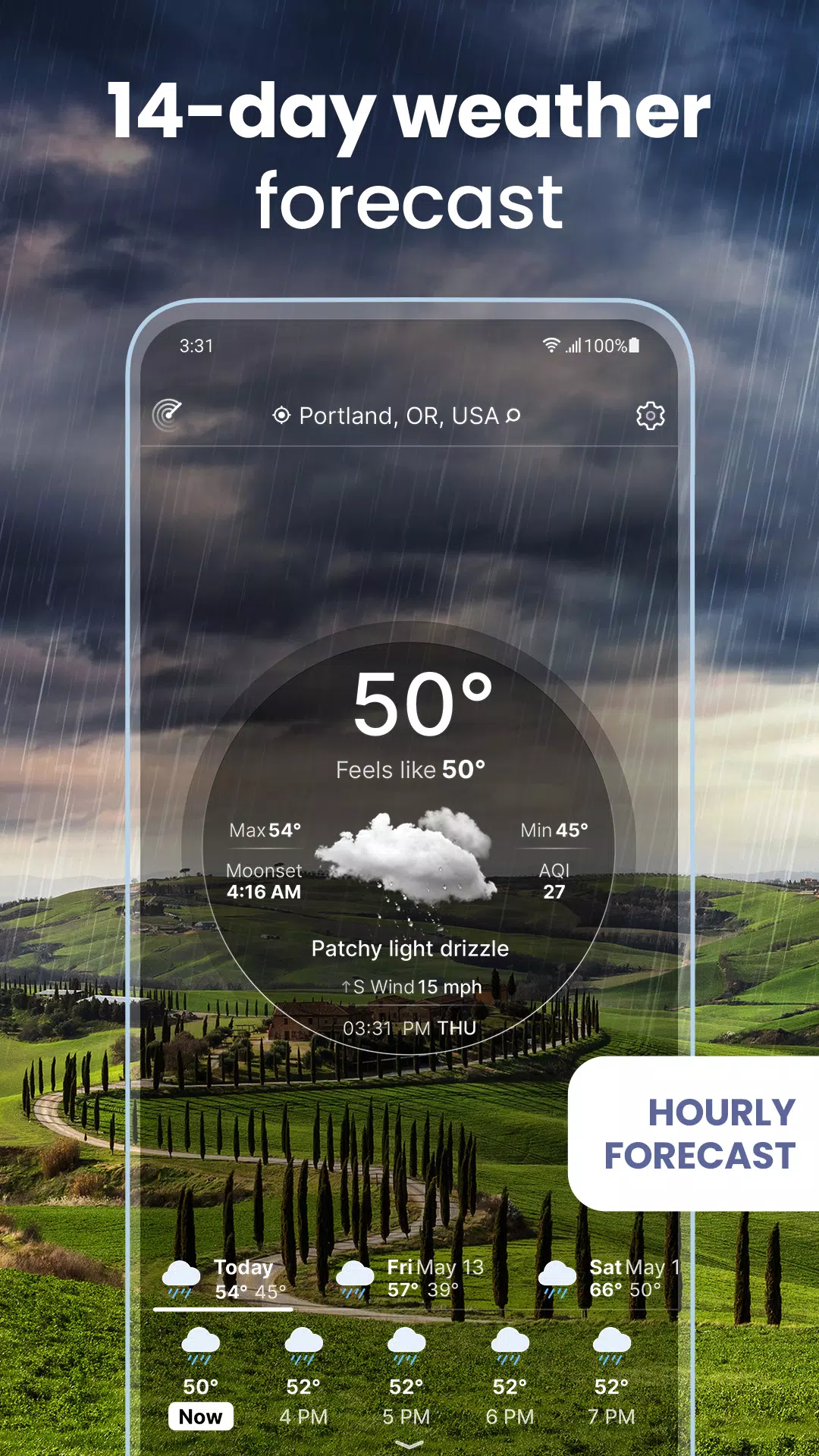 Weather Live° स्क्रीनशॉट 1