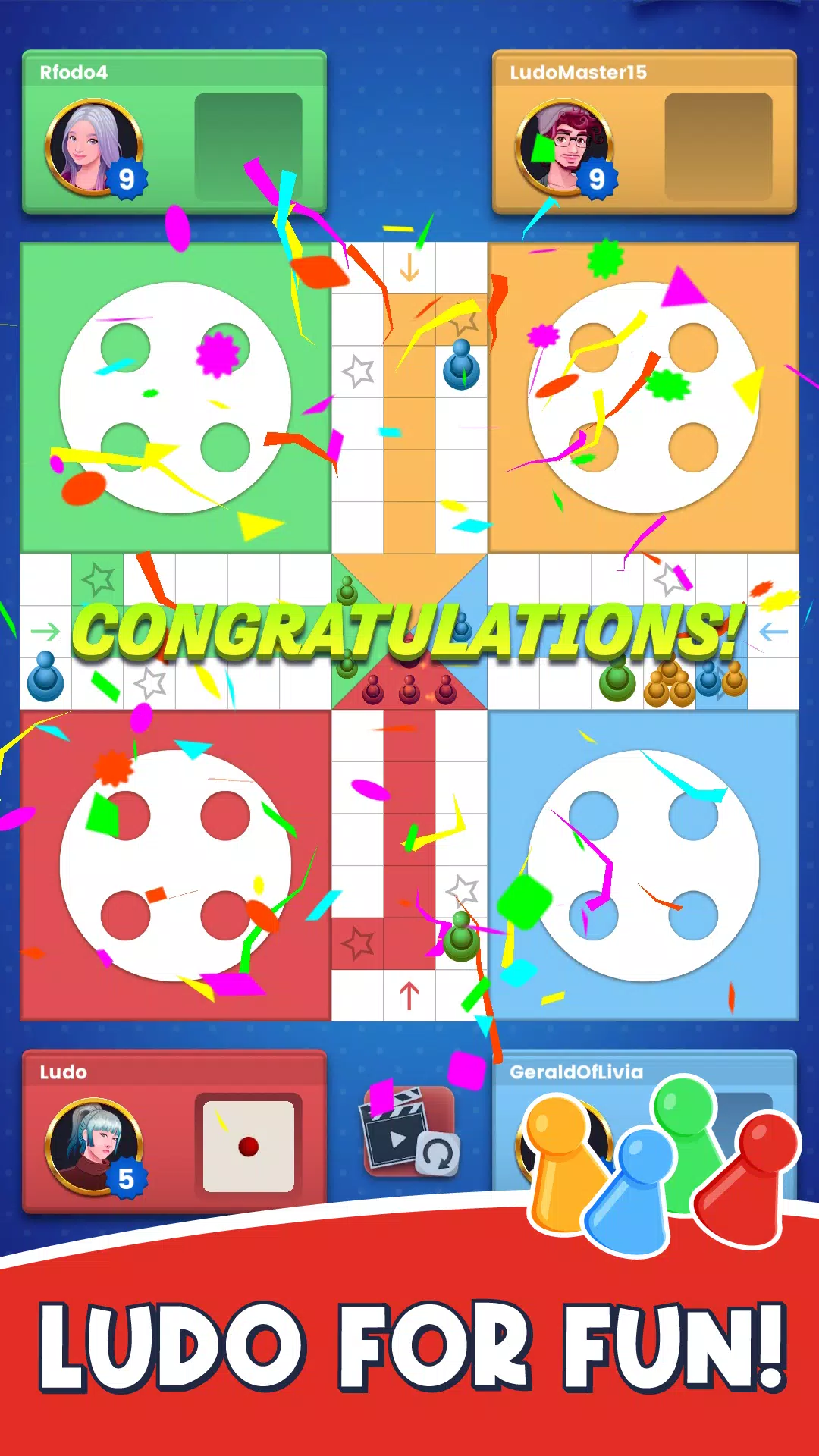 Ludo - Offline Board Game應用截圖第2張