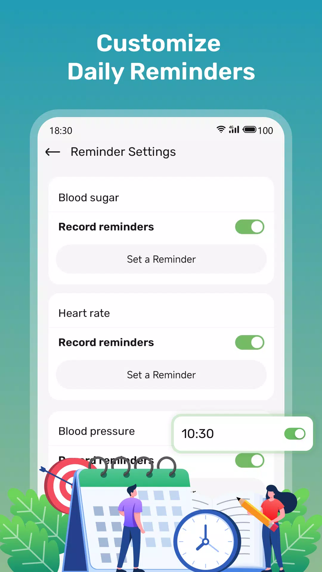 Health Sense: Blood Sugar Hub Скриншот 3