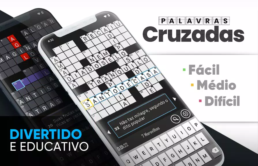 Palavras Cruzadas em Português スクリーンショット 1