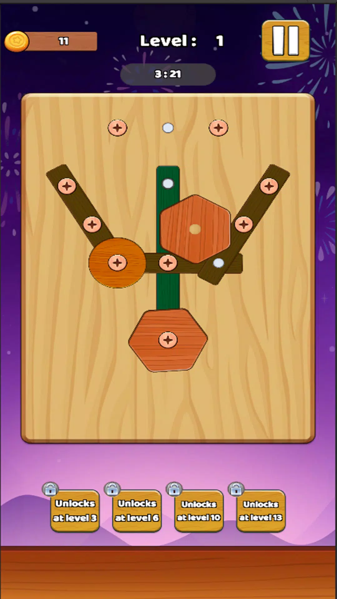 Nut & Bolt: Logic Puzzle Fun Скриншот 3