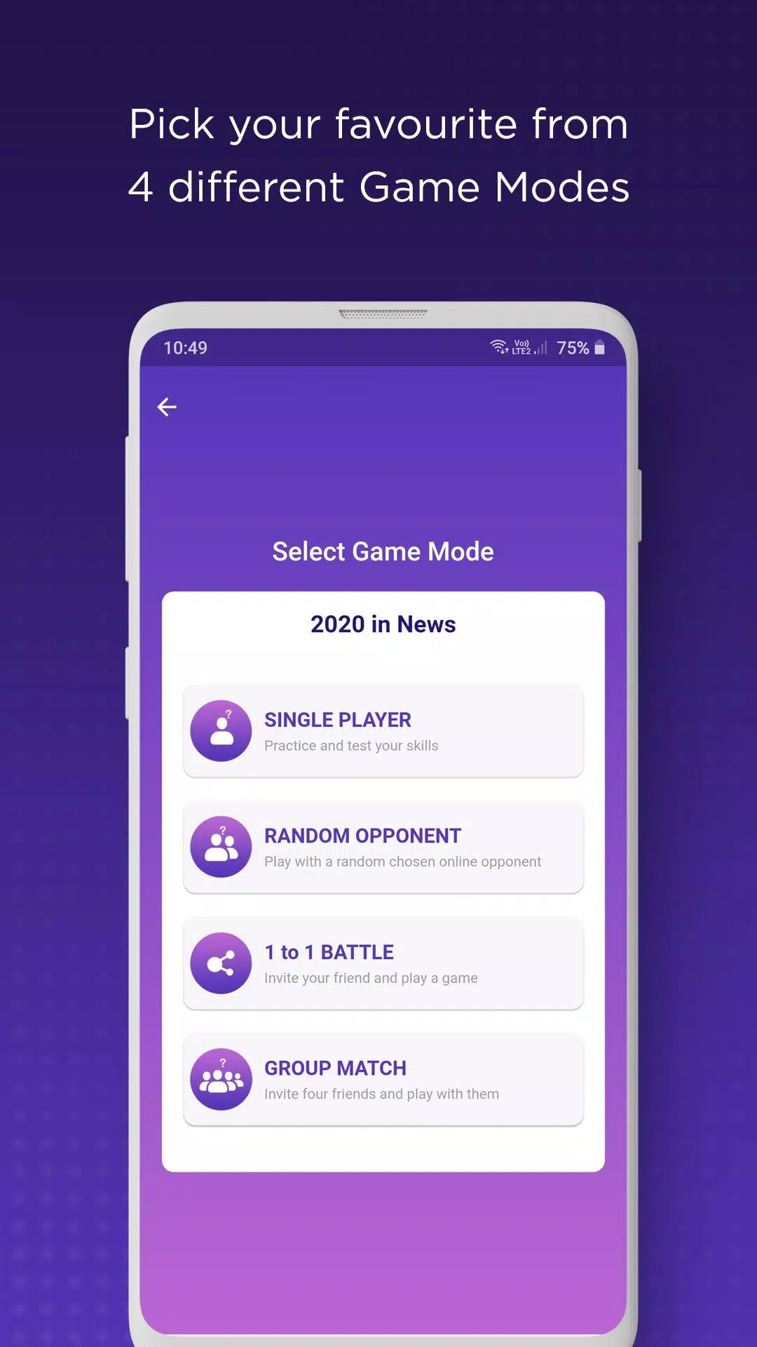 QuizPot: Group GK Quiz Trivia應用截圖第3張
