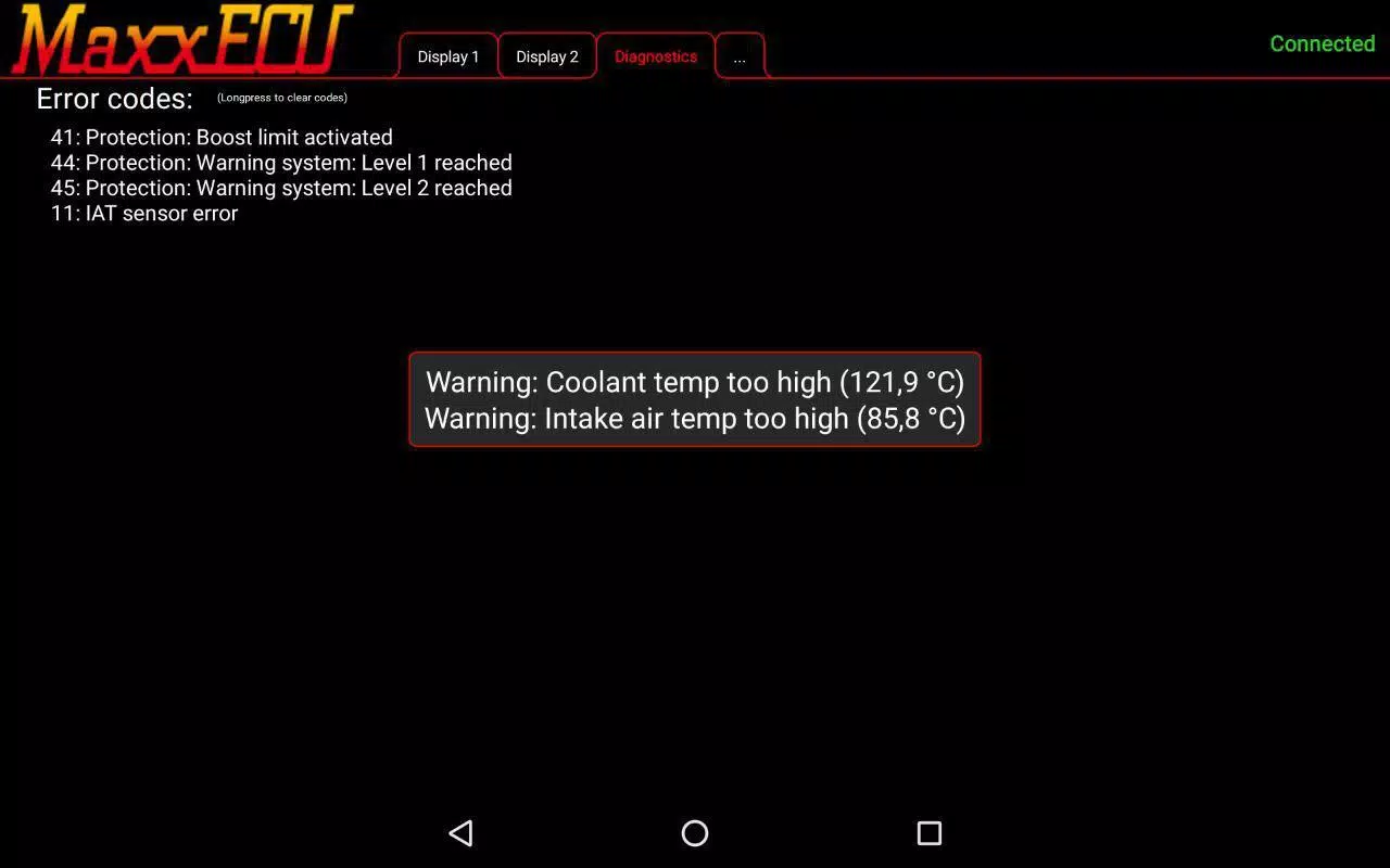 MaxxECU MDash स्क्रीनशॉट 4