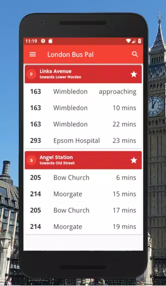 London Bus Pal: Live arrivals Capture d’écran 3