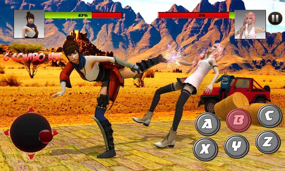 Women Kung Fu Fighting Скриншот 2
