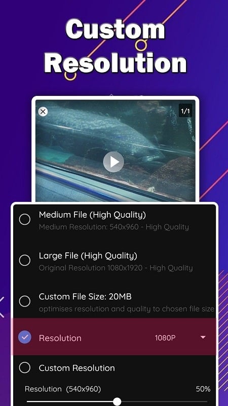 Compress Video – Video Resizer Capture d’écran 4