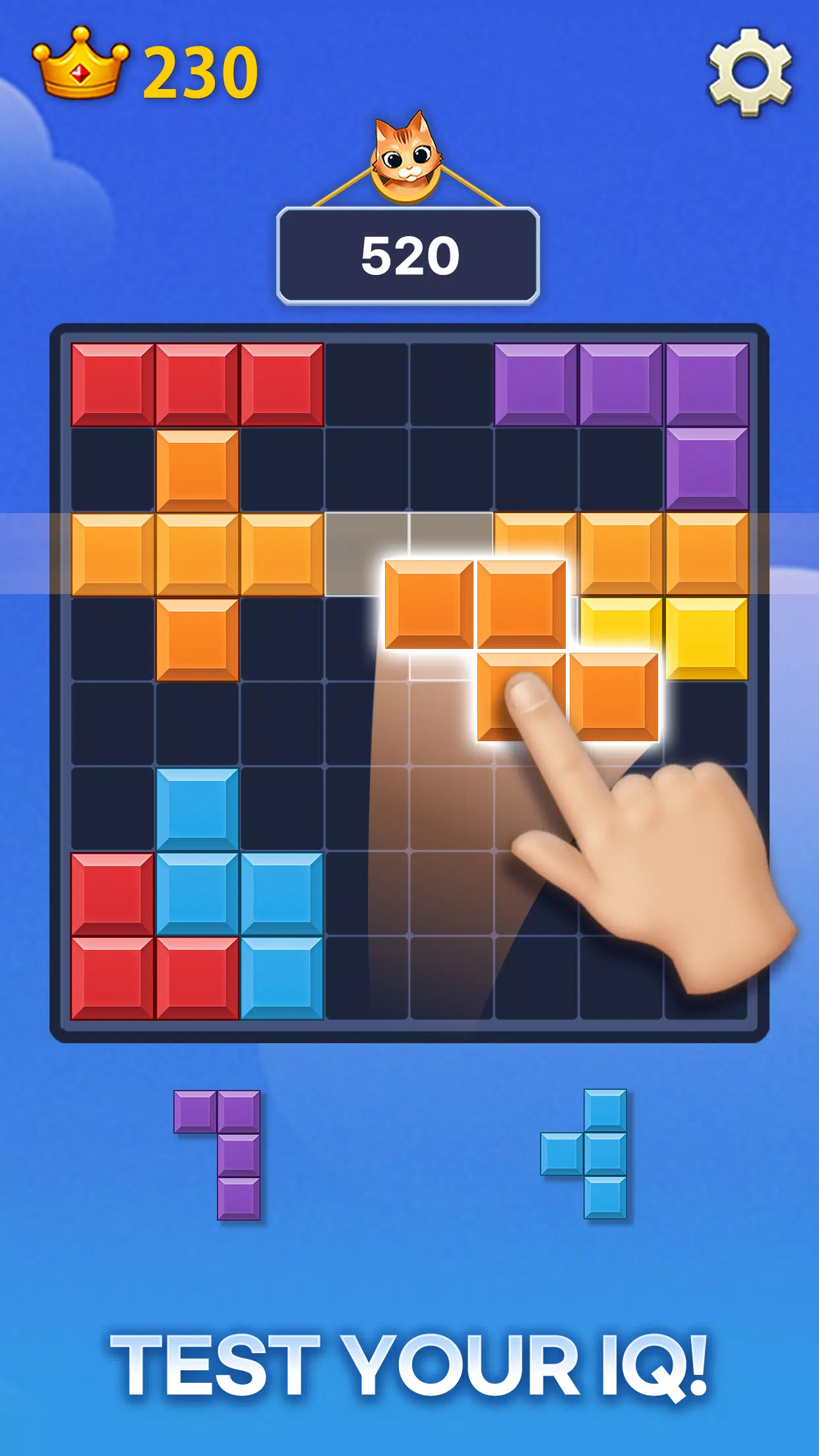Meow Block Puzzle स्क्रीनशॉट 4