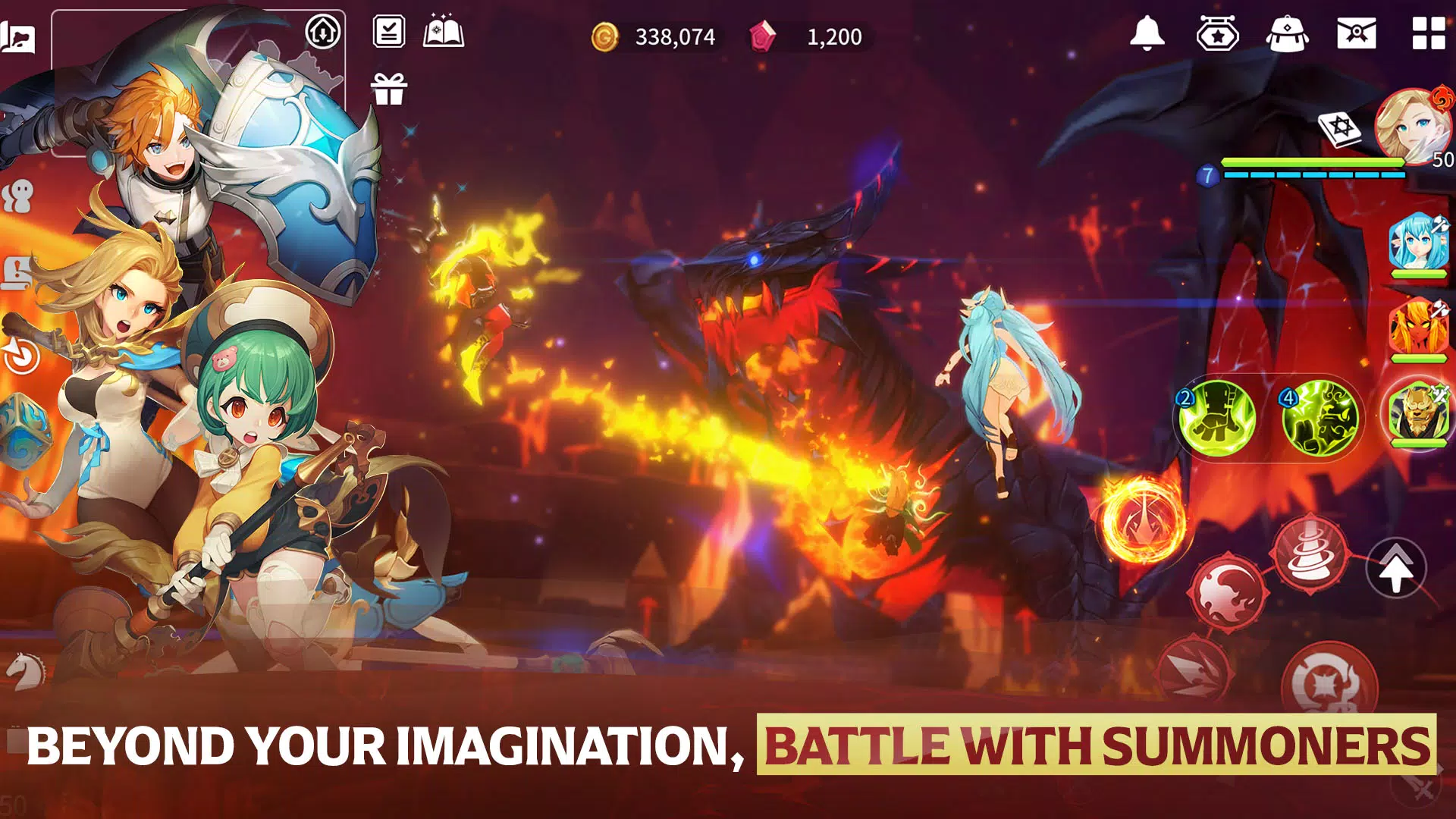 Summoners War: Chronicles スクリーンショット 4