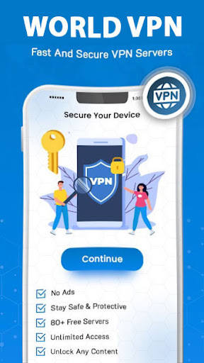 World VPN 스크린샷 2