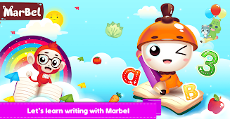 Marbel Writing for Kids Captura de pantalla 1