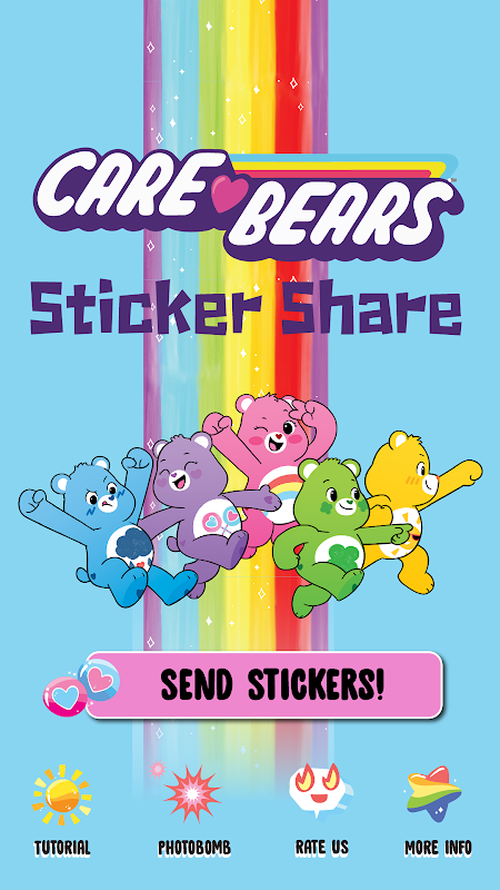 Care Bears Sticker Share Captura de pantalla 2