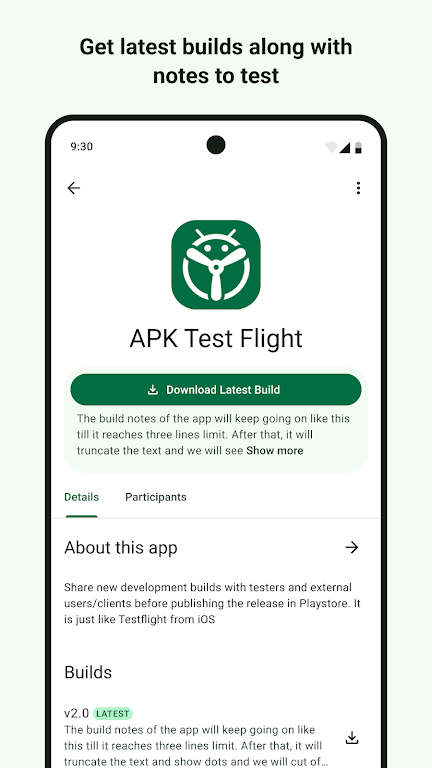 APKFlight - Android TestFlight Скриншот 3