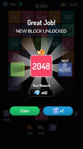 X2 Blocks - 2048 Merge Game Captura de tela 3