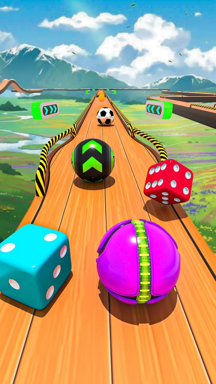 Sky Rolling Ball Game 3D Ball 스크린샷 3