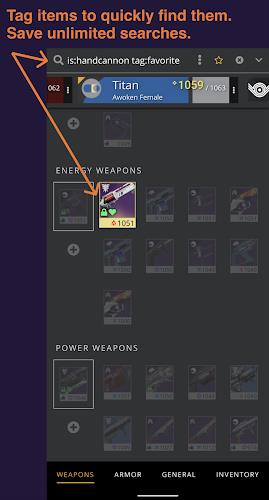 Destiny Item Manager Capture d'écran 2