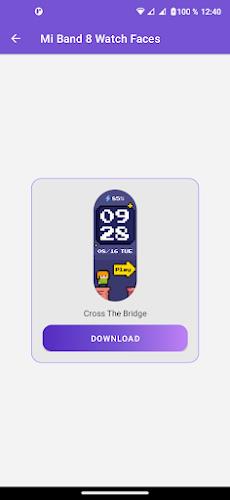 Xiaomi Mi Band 8 Watch Faces Capture d'écran 3