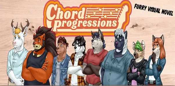 Chord Progressions, Furry Visual Novel スクリーンショット 2