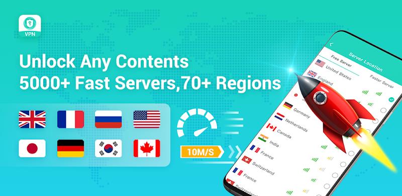 VPN - Fast & Unlimited VPN應用截圖第1張