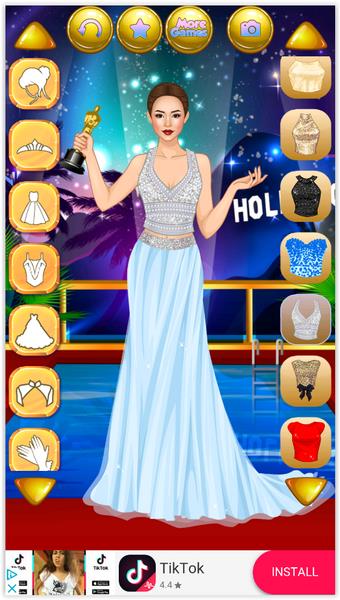 Habiller Actress - Jeux mode Capture d’écran 1