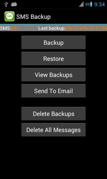 Super Backup & Restore Screenshot 1