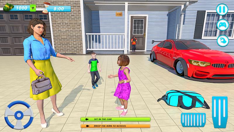 Mother Simulator -Mom Games 3D Captura de tela 1