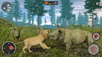 Wild Lion RPG Animal Simulator 스크린샷 4