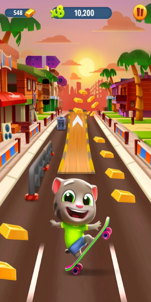 Talking Tom Gold Run स्क्रीनशॉट 2